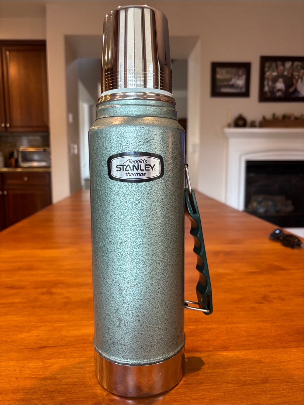 VINTAGE STANLEY 1 QUART THERMOS INSULATED STAINLESS STEEL WATER BOTTLE COFFEE